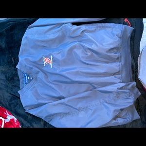 Baseball pullover jacket